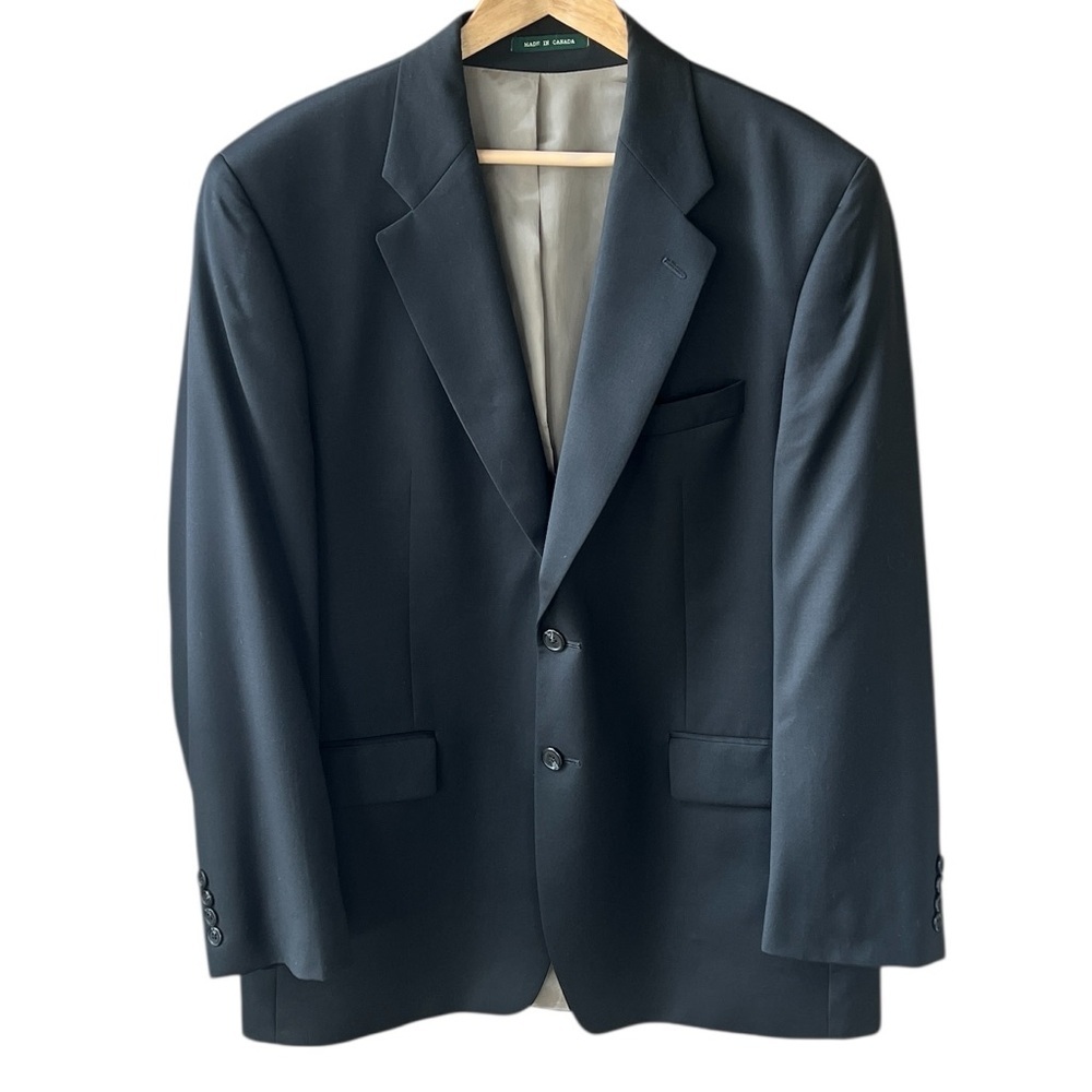 Lauren Ralph Lauren 43R Men’s Dark Gray Wool Cashmere Jacket Blazer